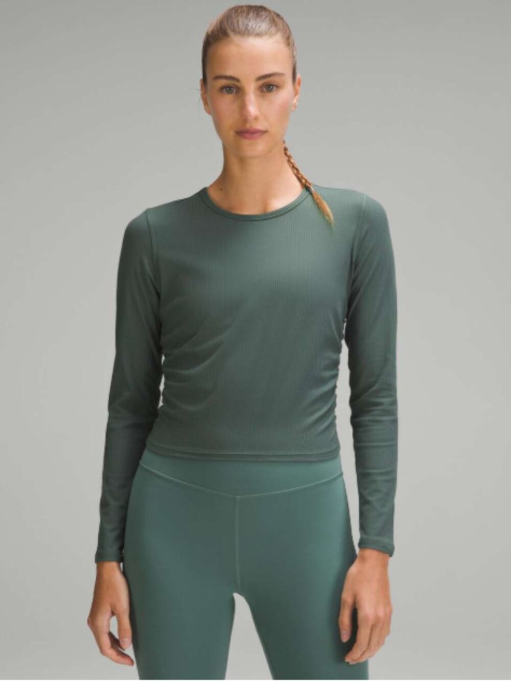 Lululemon All It Takes Ribbed Nulu Long-Sleeve Shirt